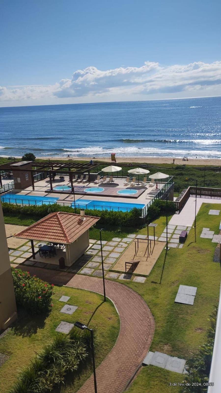 Resort Apto Frente Mar Barra Velha  Buitenkant foto