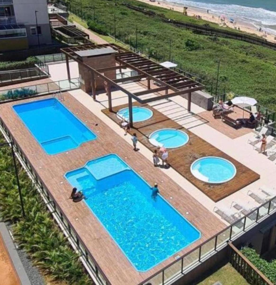 Resort Apto Frente Mar Barra Velha  Buitenkant foto
