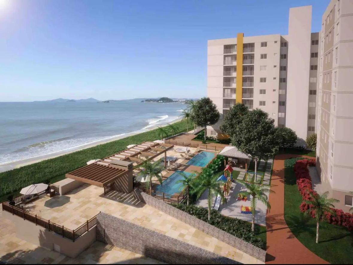 Resort Apto Frente Mar Barra Velha  Buitenkant foto