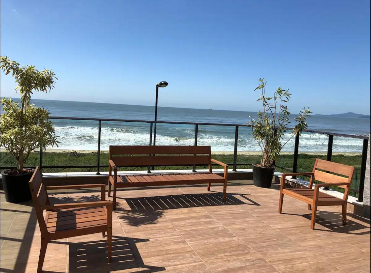 Resort Apto Frente Mar Barra Velha  Buitenkant foto