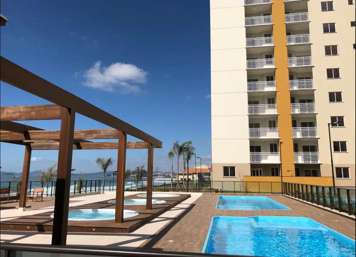 Resort Apto Frente Mar Barra Velha  Buitenkant foto